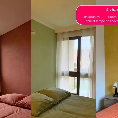 Apartment 4 Ideal 24h Moto & Voiture Le Mans