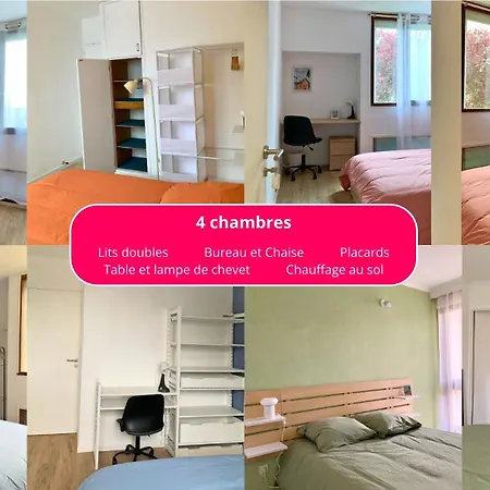 Apartment 4 Ideal 24h Moto & Voiture