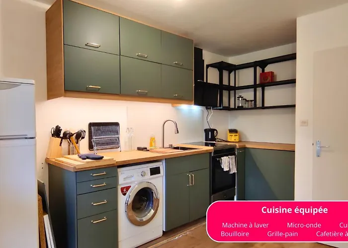 公寓 4 Ideal 24h Moto & Voiture